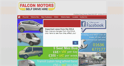 Desktop Screenshot of falconmotors.com